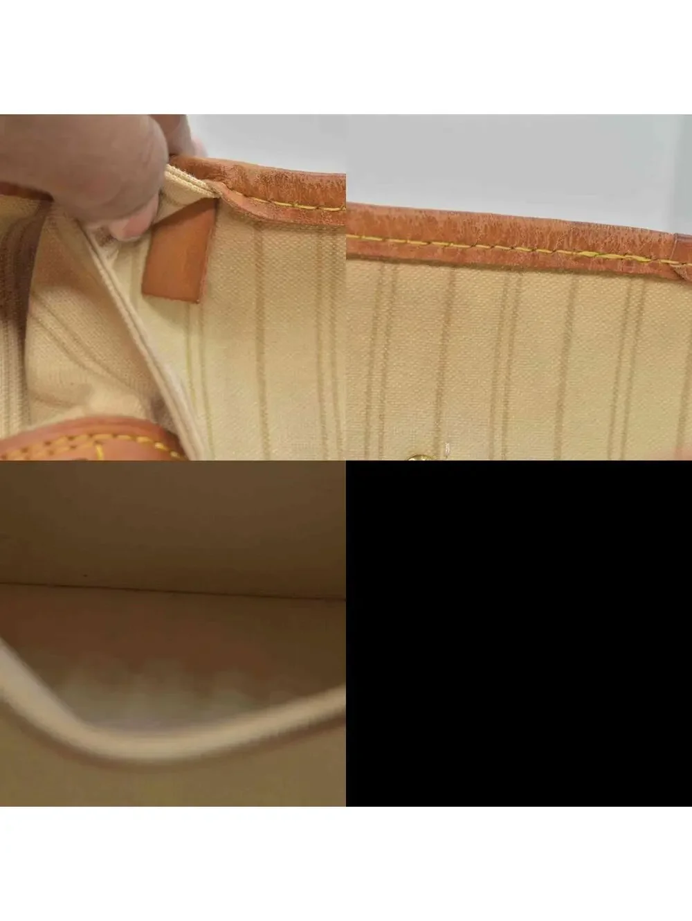 $2170 Louis Vuitton Damier Azur Neverfull MM AR0115